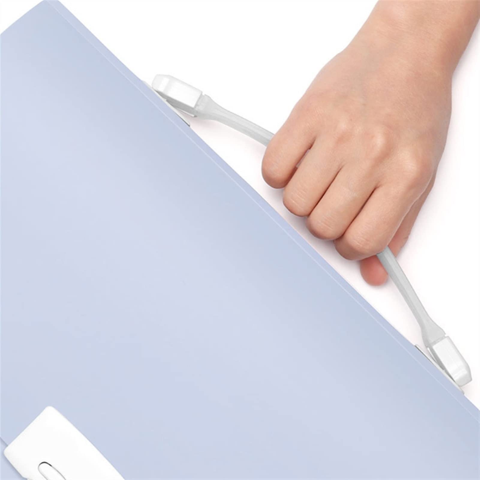 Cartella Portadocumenti 5/13 Griglie Handheld File Folder Box Box Box Borsa Ufficio Documento A4 Carta Carta Cartella Impermeabile Multi-function Organizer Deposito organizzatore Buste Portadocumenti(