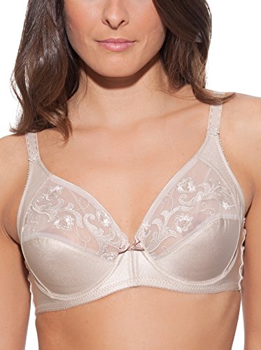 Selene Sujetador Tallas Fuertes con Aros Clasico Tierra 115C