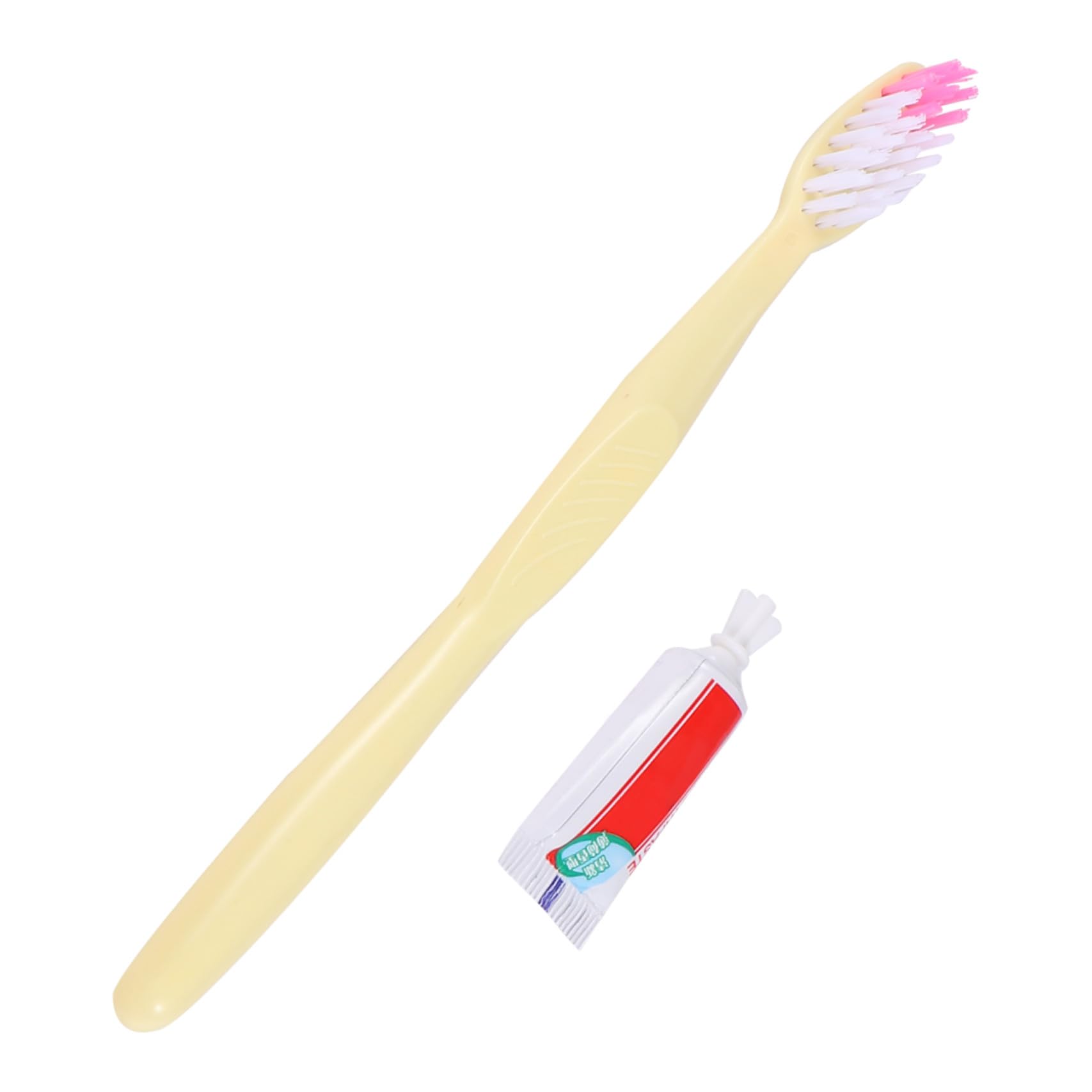 ibasenice Kit Spazzolini da Denti Usa e Getta 100 Pezzi con Dentifricio Confezionati Singolarmente in Plastica per Viaggio e Pulizia Orale Pratica Stili multipli