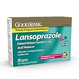 GoodSense Acid Reducer, Lansoprazole Delayed Release Capsules, 15 mg, 28 Count