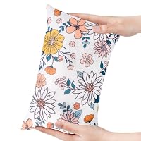 Winmany Mini Coussin 27,9 x 17,8 cm, Lavable en Machine, Petit Coussin de Sieste de Couleur Unie pour Adultes, Chiens, Voyage (Vert
