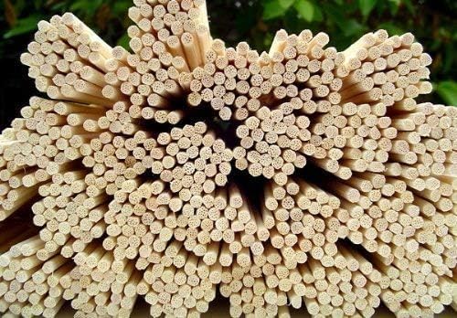 Image of Pack of 20 Reed Diffuser Sticks | 7.5 Inch Natural Rattan Aroma Sticks for Diffuser, Essential Oils, Fragrance Refill, Room Freshener, Home Decor, Spa, Bedroom, Office Air Freshener Sticks