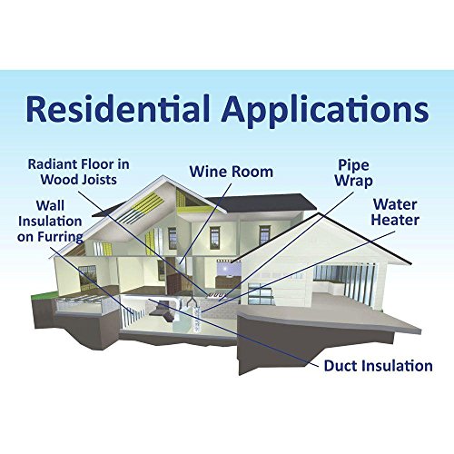 Us Energy Products Standard Edge Double Bubble Insulation Foil On Both Sides 48 " X 125 ' #TOP4