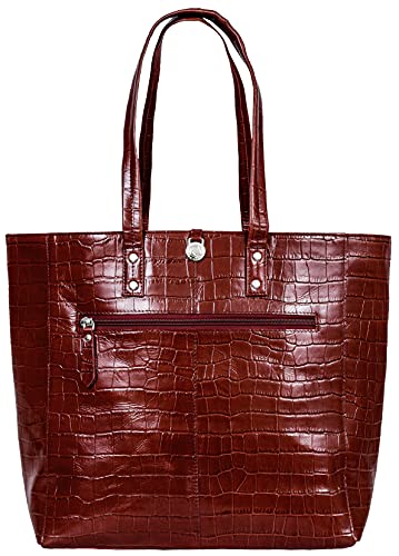 ANTONIO VALERIA Alexis Leather Tote/Top Handle Shoulder Bag for Women4