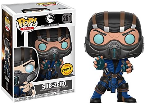 Funko Pop! Games: Mortal Kombat - Sub-Zero Chase - Figura de vinilo de edición limitada