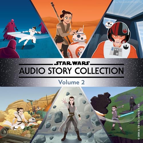 Star Wars 5-Minute Stories Audio Collection: Volume 2 Audiolibro Por Brooke Vitale, S. T. Bende, Rebecca Schmidt, Daniel Broo