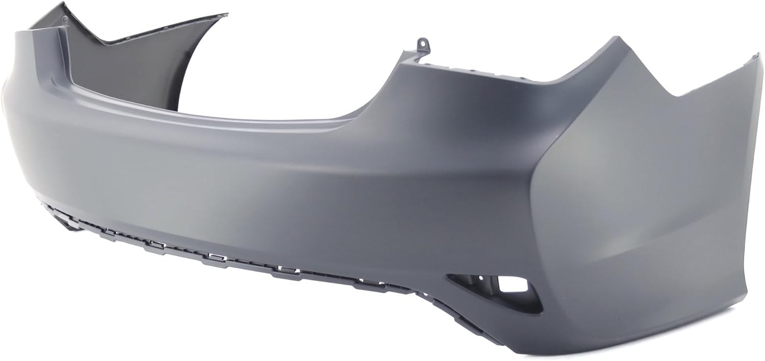 FitParts Compatible With Rear Bumper Cover 2014 Hyundai Sonata Sedan HY1100200 GLS Limited SE. Ready to paint. 866113Q700