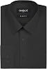 Omega Italy Men's Premium Slim Fit Button Up Long Sleeve Solid Color Dress Shirt