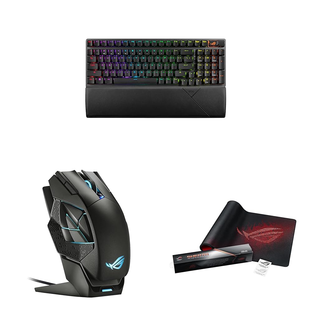 Amazon.com: ASUS ROG Strix Scope II 96 Wireless Gaming Keyboard