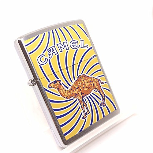 ZIPPO(ジッポー) ライター ジッポ キャメル CAMEL Swiry ブラッシュ クローム 1999年 製