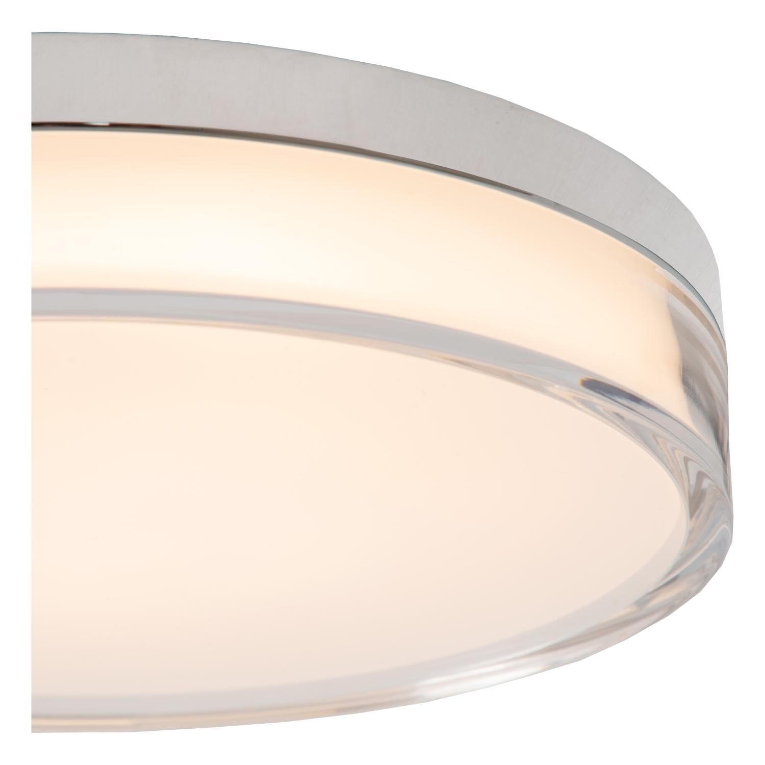 LUCIDE PLANO - Deckenleuchte Badezimmer - Ø 28 cm - LED Dim. - CCT - 1x16W 2700K/4000K - IP44 - Opal