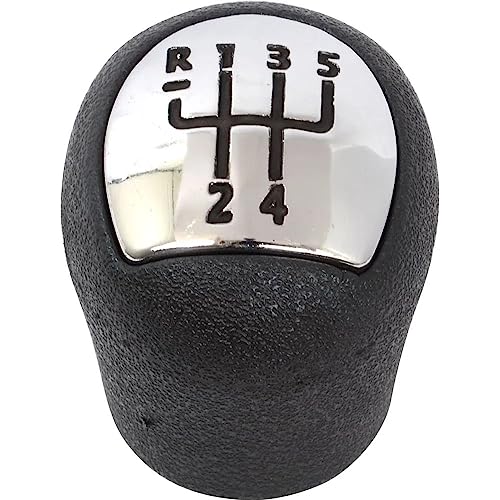 Bola Manopla De Câmbio Clio Scenic Symbol - Preto Cromado