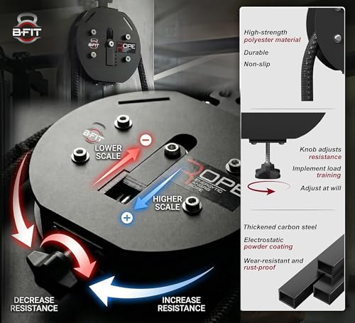 Image of B Fit Pull Rope Fitness Rope Training Endless Trainer Training Endless Rower Machine Gym Equipment Exercise. (E002)