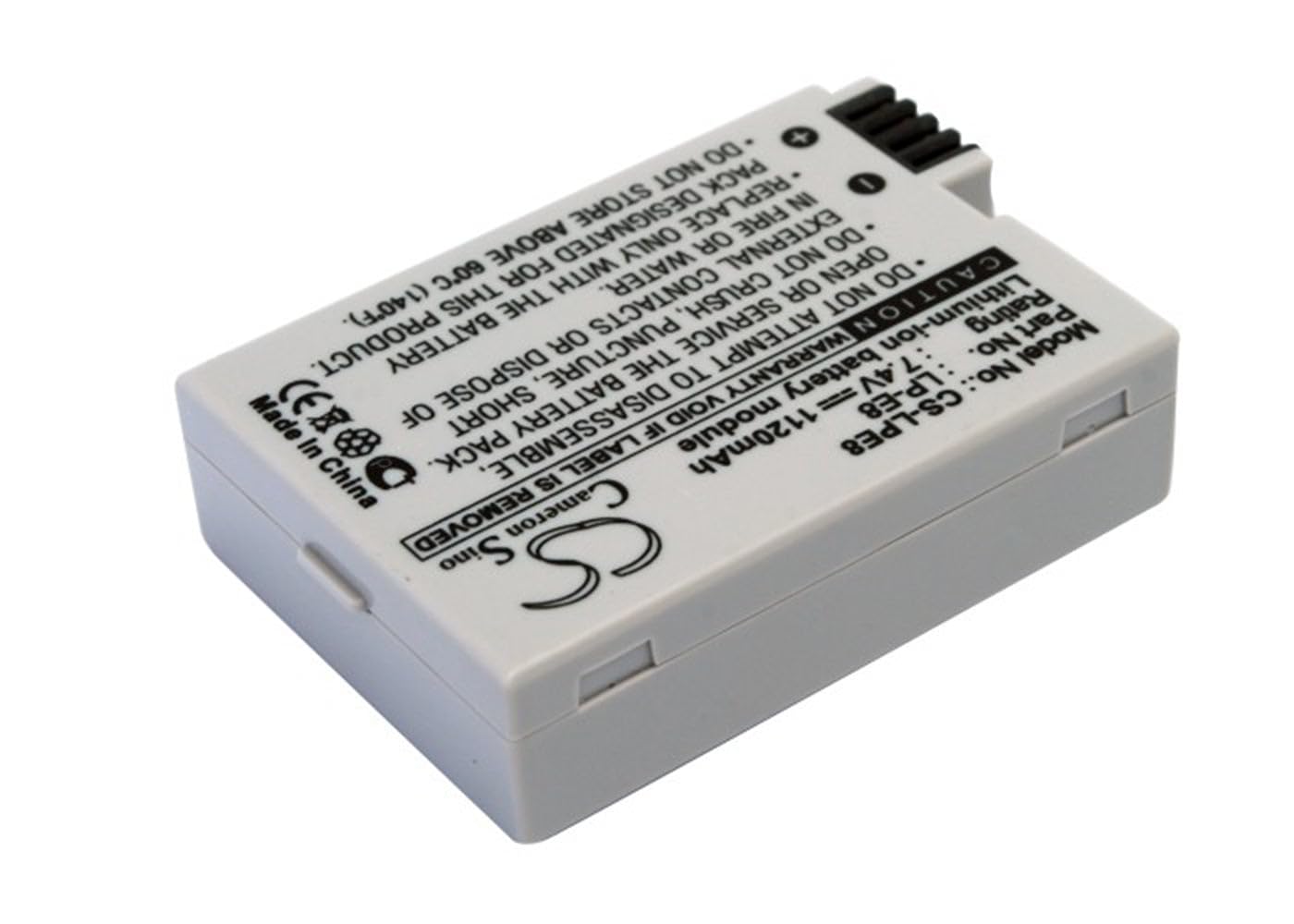 Amazon.com: VINTRONS Replacement Battery for Canon EOS 600D