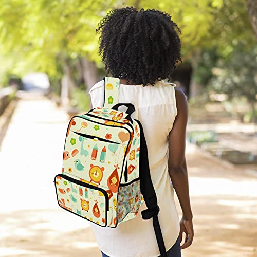 Sac à dos ordinateur portable avec impression mignonne à offrir - 5
