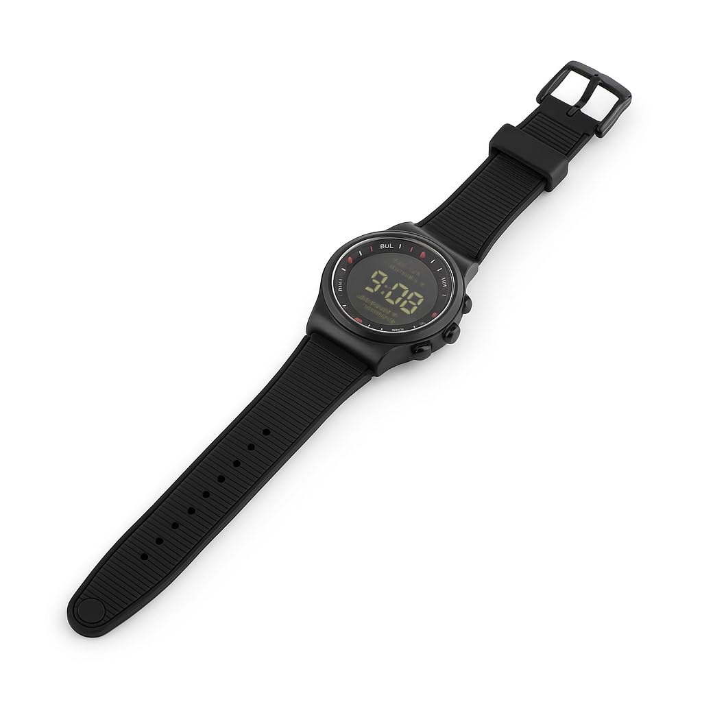 Changor Orologio Sveglia Preghiera Islamico, Orologio Azan Automatico Multifunzione Sportivo, Display Digitale con Retroilluminazione EL, Impermeabile IP68, per Musulmani