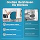 Comfytemp Großes Heizkissen für Rücken mit 9 Wärmestufen 0,5-9h Abschaltautomatik, 39x61cm Elektrisches Rückenwärmer Wärmegürtel Heizgürtel Wärmekissen Maschinenwaschbar（Max. Tailleumfang: 120 cm）