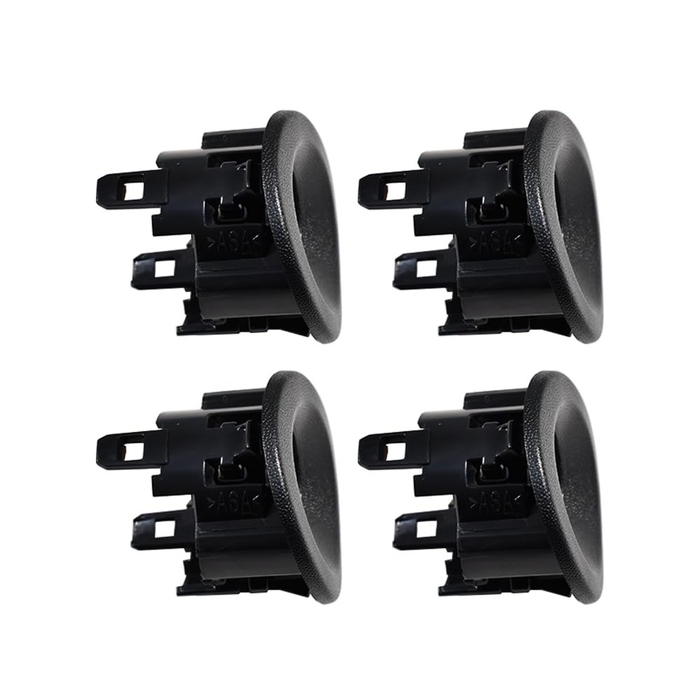 4xSoportes para sensor de estacionamiento kit de montaje para sensor de estacionamiento trasero kit de soporte PDC compatible con Citroen Berlingo Peugeot Partner 2008-2018