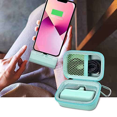 Casmilee IWALKBC-VT Carrying Case For Iwalk Portable Charger Power Bank. Also For Jejill/For Charmast/For Lanluk/For Veger/For Swyop/For Feob/For Taegila/For Kuulaa And More Small Charging Battery Pack -Green Bag Only thumb #5