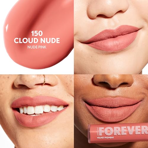 CoverGirl Outlast Forever Velvet Pigment, 150 Cloud Nude, Matte Lipstick, Vegan Formula, Easy to Use, Glides on Effortlessly, Long-Lasting, Perfect Color, 0.30oz - image 3