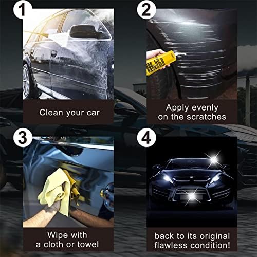 Ainichi Car Scratch Remover Cream, Car Polish Repair Rubbing Compound
