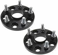 Vista 4 de Espaciadores de rueda centrados de 1 pulgada 5x4.5 – Compatible con Mitsubishi Lancer Evo – 1 pulgada (0.984 in), 5 x 114.3, cubo de 2.642 in