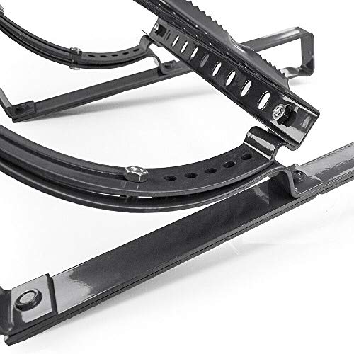 Dachtritte DQ-PP Steigtritt Set 40cm Anthrazit RAL 7016 Stahl