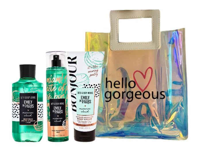 Amazon.com : EMILY IN PARIS - Bath/Body Work - 3 Piece Bundle