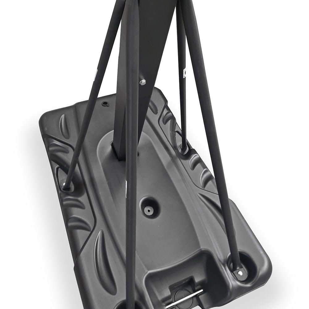 Raycool Canasta de Baloncesto Stars 790 para Adultos | Ajustable 2,30-3,05m, Base Poliuretano 160kg, Aro Amortiguado, Tablero Policarbonato