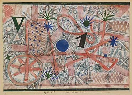Poster sur toile Paul Klee idéal pour sublimer le design de votre salon moderne