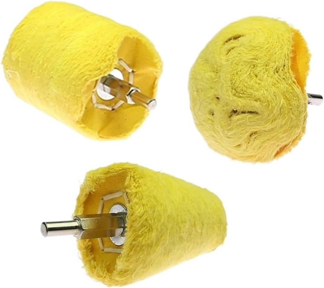 Buffing Wheel 9 in 1 Set Buffing Pad Polishing Wheel Kits with Compound for Manifold Aluminum Stainless Steel