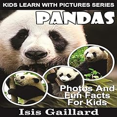 Couverture de Pandas: Photos and Fun Facts for Kids