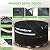 NEVERLAND Fire Pit Cover Round - 36" D X 24" H Firepit Covers for Outdoor Fire Pit 33-36 Inches, 600D Heavy Duty & Waterproof Patio Gas Fire Pit Covers with Air Vent, Handle & Tightening Drawstring
