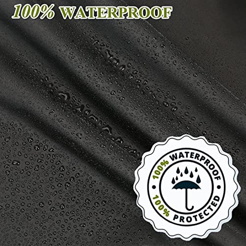 Housse pour table imperméable et bâche de protection extérieure pliable - 7