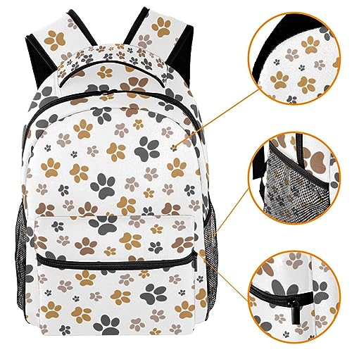 Sac à dos de voyage Campus griffes dorées grises anti mal de dos