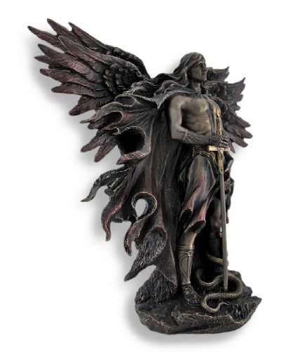 Estatua Decorativa de Ángel Serafín de 11 Pulgadas miniatura 3