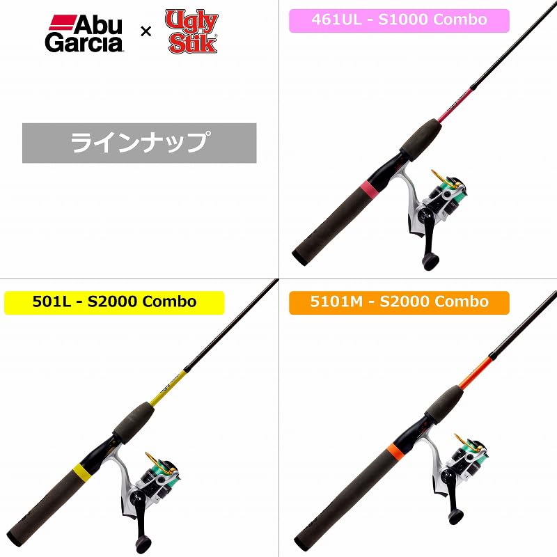 Amazon.co.jp: Abu Garcia (アブガルシア) カーディナル3Sコンボ 5101M