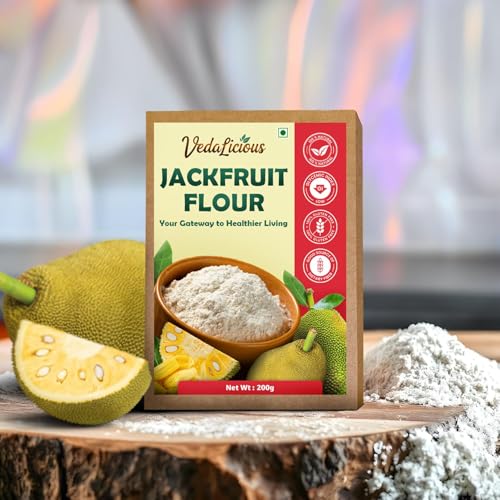 Premium Green Jackfruit Flour – Gluten-Free, High Fiber Superfood for Baking, Cooking, and Smoothies – 200g