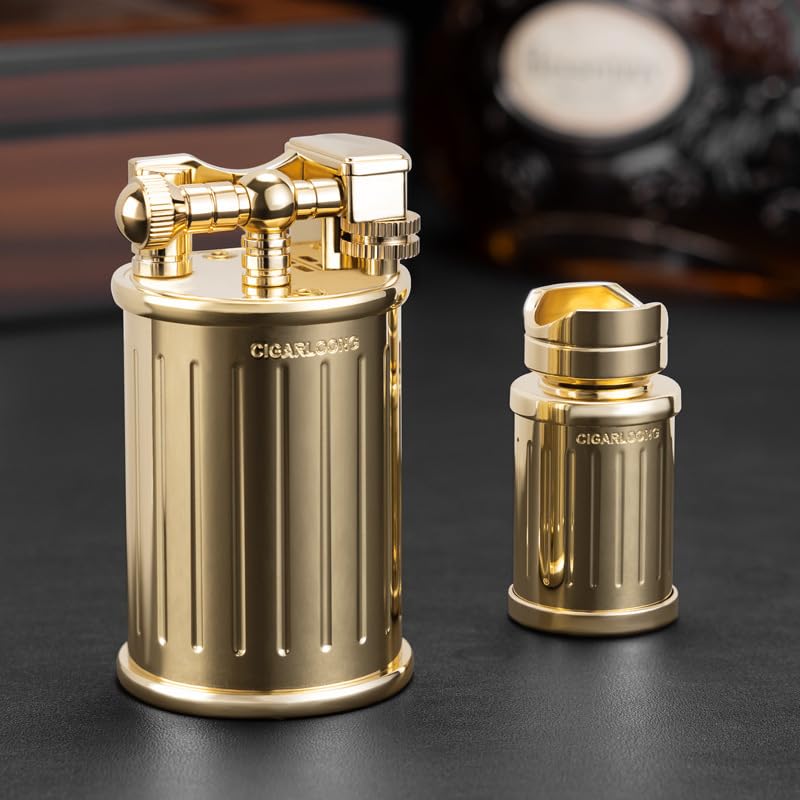 Set de encendedor para cigarros de aleación de zinc miniatura 2