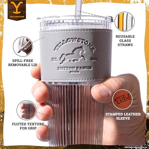 Juego de vasos Dragon Glassware Yellowstone pack 6 pzas miniatura 5