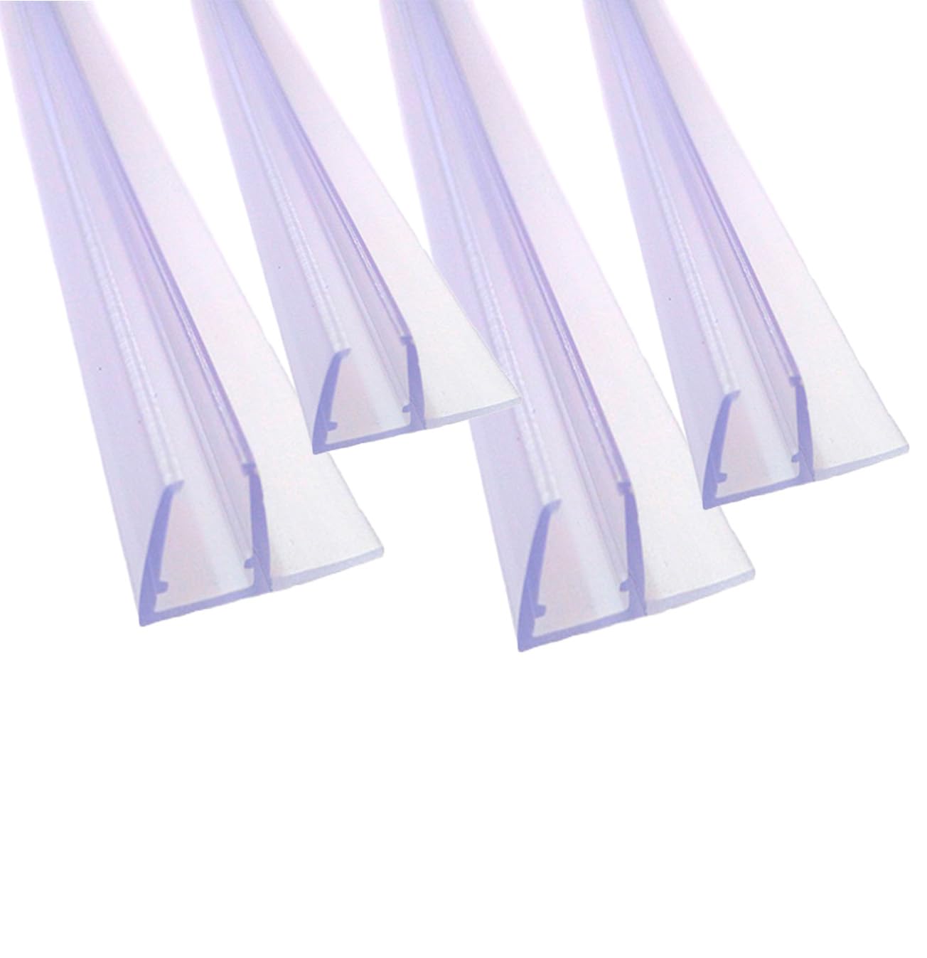 Guarnizione per box doccia Verticale FF3-10 Vetro 6 mm Baffo Morbido 10 mm H 200 cm