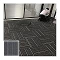 XLIHAWY Carpet Floor Tiles, 20”x 20” DIY Flooring Mat with Anti-Slip PVC Back, Non Slip Washable Square Carpet Tiles for Residential Commercial (Color : Dark Grey, Size : 40pcs)