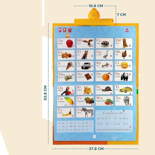 Image of Braintastic Click to Read Interactive Learning Book for Kids | Talking Study Book with Sound Buttons | Early Education Toy for Toddlers & Preschoolers (3+ Years)