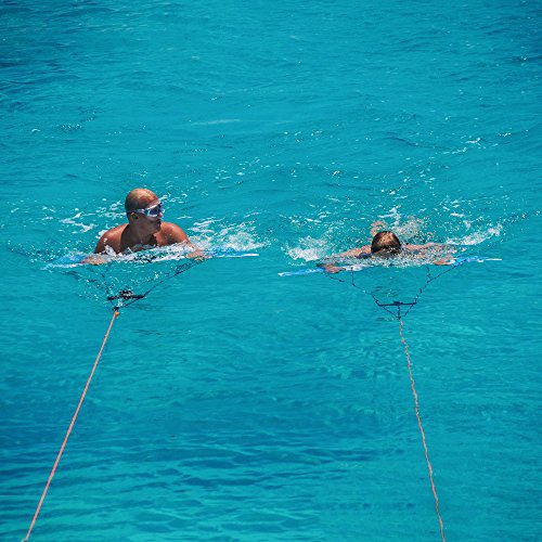 Image of Fly Under Water - Towable Watersports Board for Boats - 1, 2, 3, 4 Person Tow - Alternative Pull Behind to Water Skiing, Flying Tubes & Tube Floats