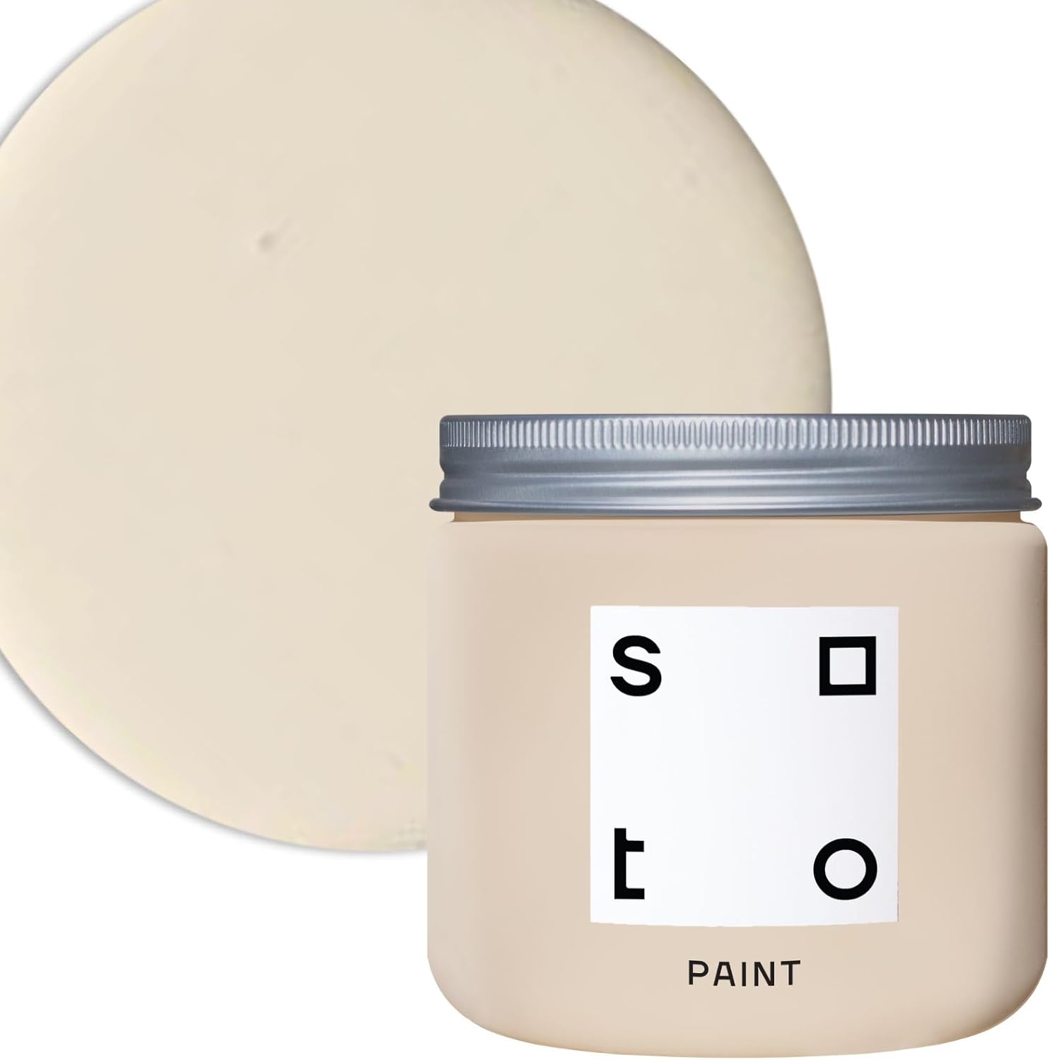 soto Beige All-In-One House + Furniture Paint, Satin Finish (No. 11 Earthwork Beige) — 1 Pint of Paint for the Whole House; Wall, Furniture, Cabinet…