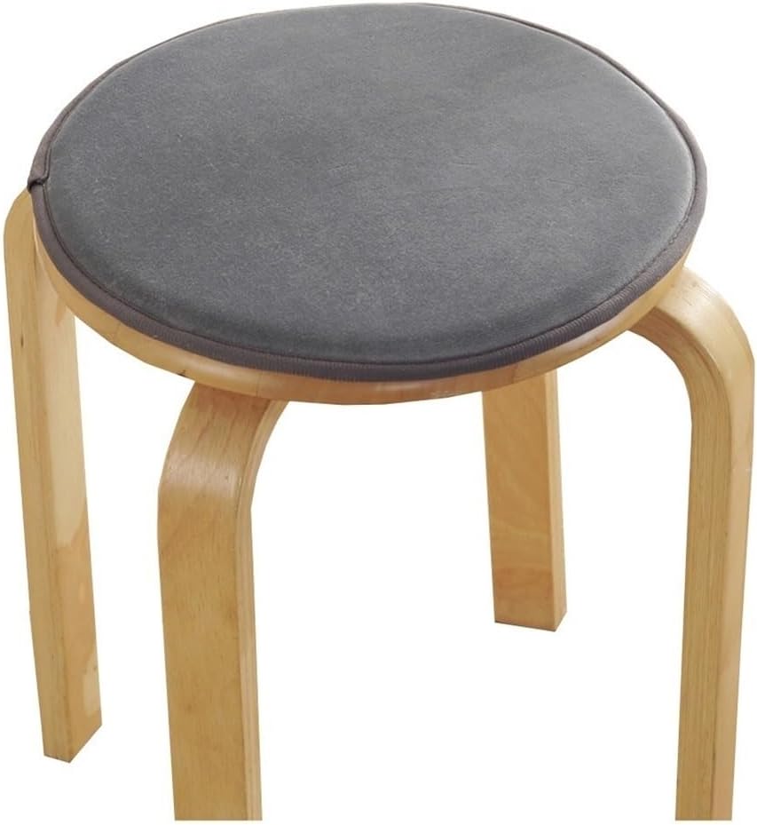 (Similar item). 1/2/4 Packs Round Stool Cushion Dining Room Round Chair Cushion with Ties, Non-Slip Round Seat Cushion High Stool Chair Pad(Gray,34cm(13.4inch)*1pack) 34cm(13.4inch)*1pack Gray