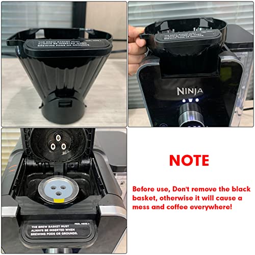 Stainless Steel Reusable K Cups Compatible With Ninja Dual Coffee Maker,Upgrade2 Pack K Cups Reusable Coffee Pods,Permanent K Cups Coffee Filters Fit Ninja Cfp201 Cfp300 Cfp301 Cfp307 Cfp400 (2Pack) #TOP3