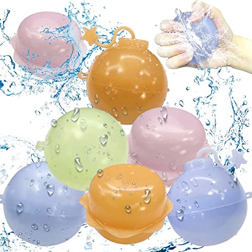 12pcs Gavettoni Riutilizzabili, Palloncini d'acqua...