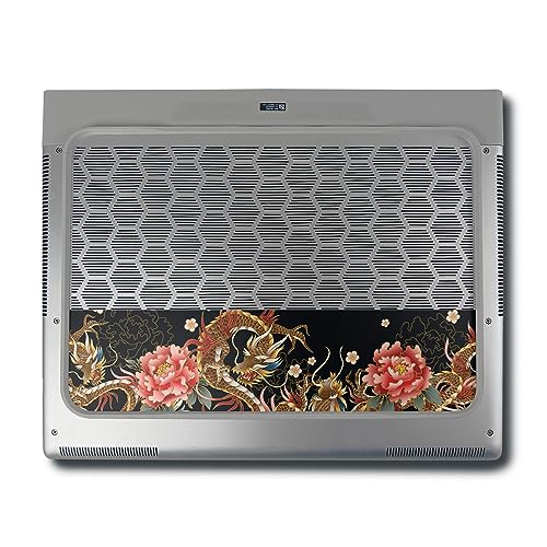 Image of MightySkins Skin Compatible with Alienware X16 R1 (2023) Full Wrap Kit - Stitch Dragons | Protective, Durable, and Unique Vinyl Decal wrap Cover | Easy to Apply & Change Styles | Made in The USA
