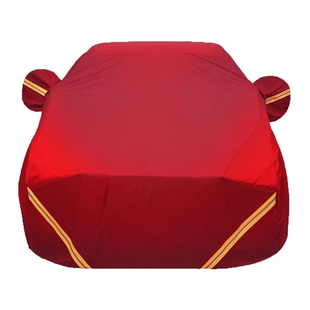 Housse de voiture Peugeot Rifter rouge idéale pour stationnement extérieur - 8